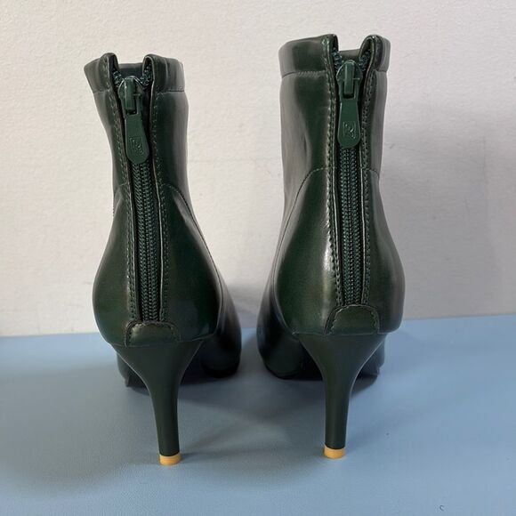 Unbranded Elegant Green Ankle Boots Euro 40 US 9-9.5 - Picture 4 of 8